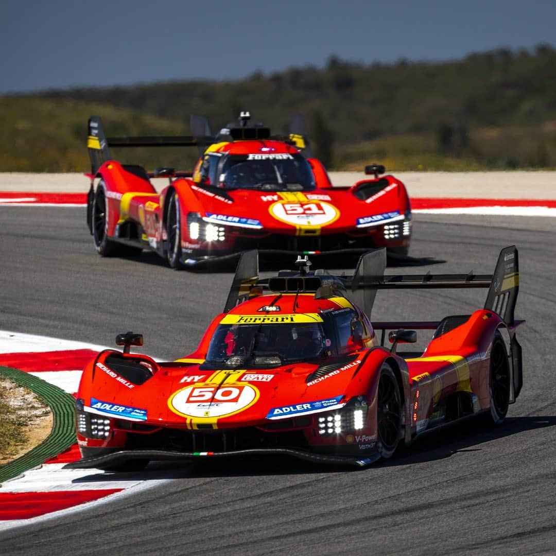 フェラーリさんのインスタグラム写真 - (フェラーリInstagram)「Since its debut at #Sebring in March and its most recent race at @circuit_spa_francorchamps, both #Ferrari499P have already accomplished 3 podium finishes in the 2023 FIA World Endurance Championship.  Will the strong performance of the hypercar continue, bringing home another great performance at the centenary edition of #LeMans24?  Discover more at the link in bio.  #FerrariMagazine #FerrariHypercar #Ferrari」5月31日 1時04分 - ferrari