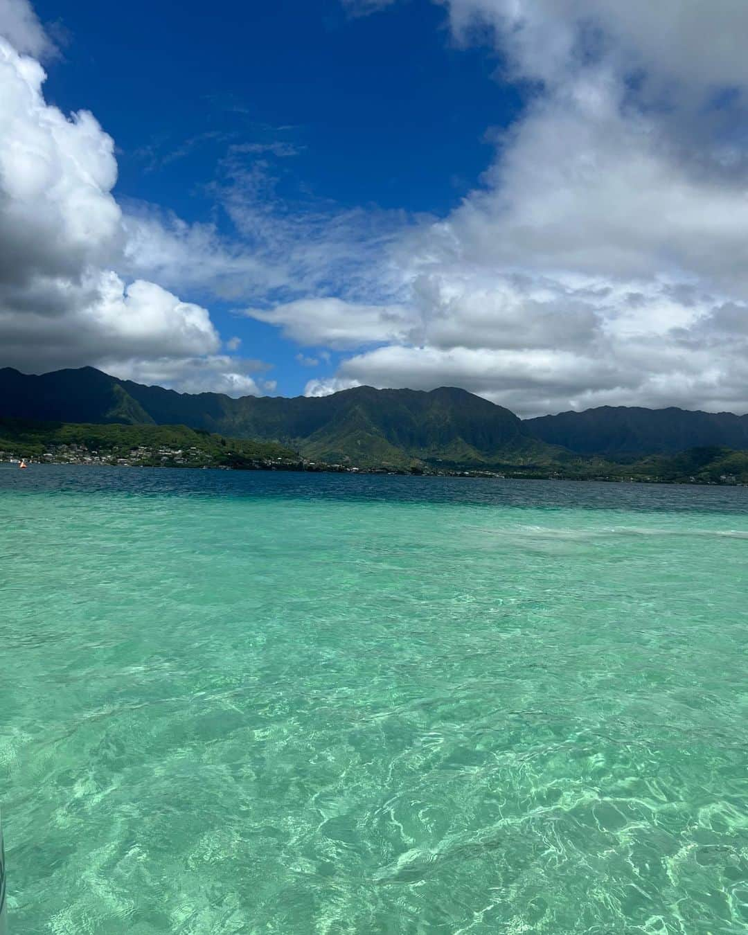 宮崎沙矢加さんのインスタグラム写真 - (宮崎沙矢加Instagram)「SANDBAR🏖🌺Paradise here🤙🏽 . . . 今日はお友達と皆んなで🛥サンドバーへ🤍ちょうど一年前、来ようとした時は、パパの操縦でしかもめっちゃ船も揺れて波も高いしで🤣怖すぎて引きかえし結果みつけれずw  今日はリベンジできてミシェルも一緒で結果良かった💕 終始楽しそうでずっとケタケタ笑っておりました👶🏼皆んな からいつもhappy baby!!だね~って言われてる💓  今月は飛行機デビュー✈️したり船のったり大忙しなbabyです🥹  日本に一時帰国してから急成長でハイハイにつかまり立ち、四つん這いからお座り。バイバイしたり踊ったりと成長もまぁ大忙し😂💗 ずっと目が離せない日々です。笑 #sandbar #hawaiibeach」5月30日 17時21分 - sarah___audrey