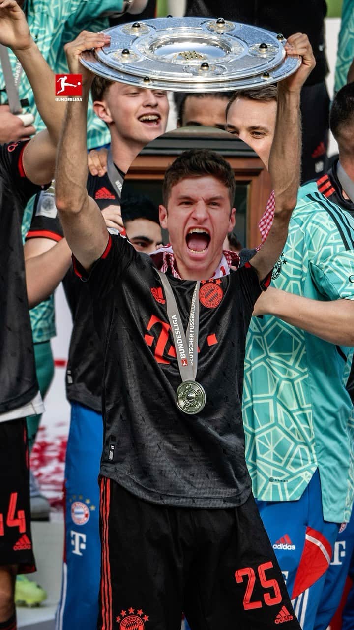 トーマス・ミュラーのインスタグラム：「From 2010 to 2023 🏆  The most decorated German player in history adds another #Bundesliga title to his collection 😍🏆」