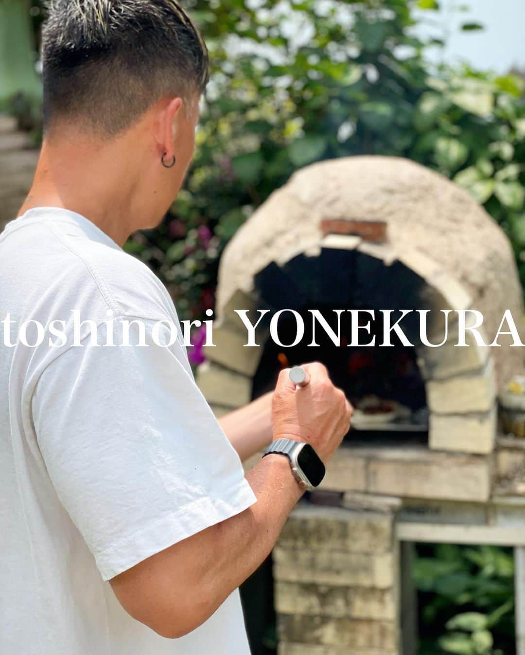 米倉利紀さんのインスタグラム写真 - (米倉利紀Instagram)「PIZZA🤩  #島暮らし #台風 #教えてくれてありがとう #ピザ窯 #マルゲリータ」5月30日 17時44分 - toshi_yonekura