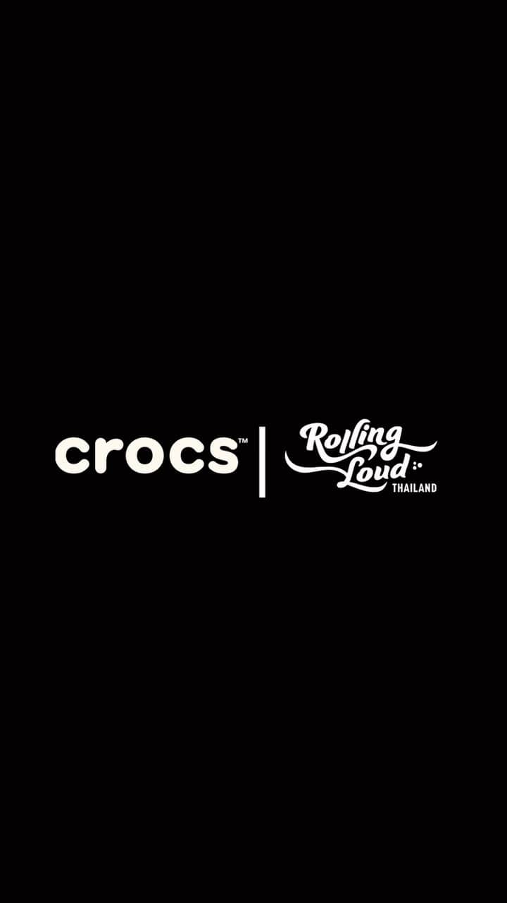 のインスタグラム：「#世界のクロックスニュース  ヒップホップ フェスティバル 「Rolling Loud Thailand」で クロックスも参戦しました！ クロックスとヒップホップの熱を 感じられるフェスのハイライト映像を チェック!🔥🔥🔥🔥🔥🔥  #クロックス #Crocs #RollingLoud #フェス #ヒップホップ」