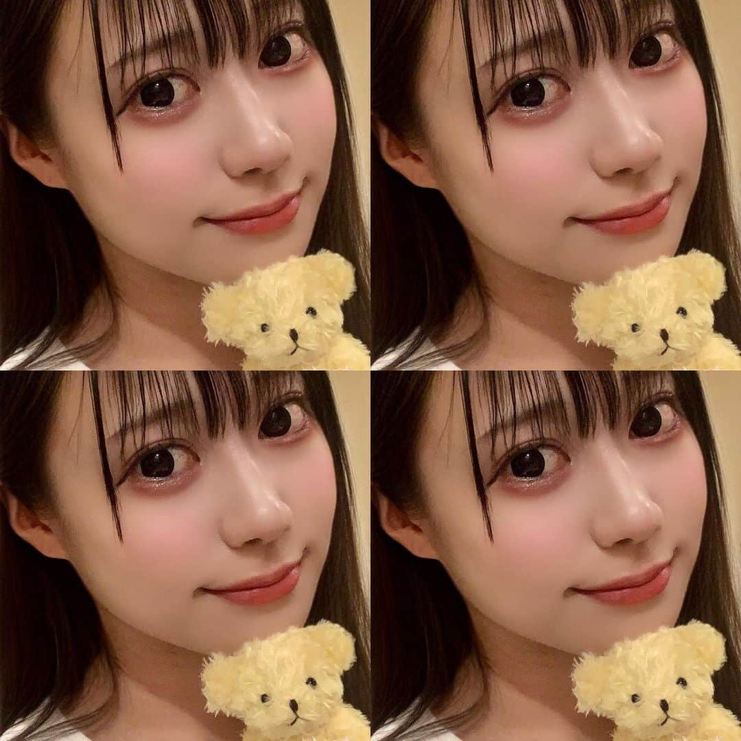 山根かずみのインスタグラム：「Teddyのベアちゃん🧸❤︎   #顔」