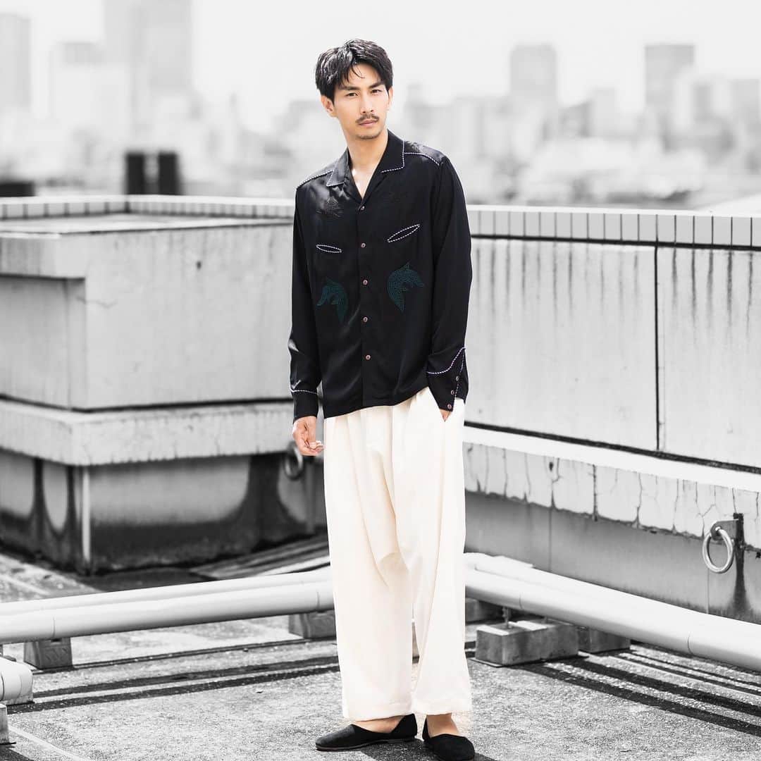 のインスタグラム：「雑誌「awesome！vol.59」 市川さんスタイリング。  #市川知宏  #スタイリング」