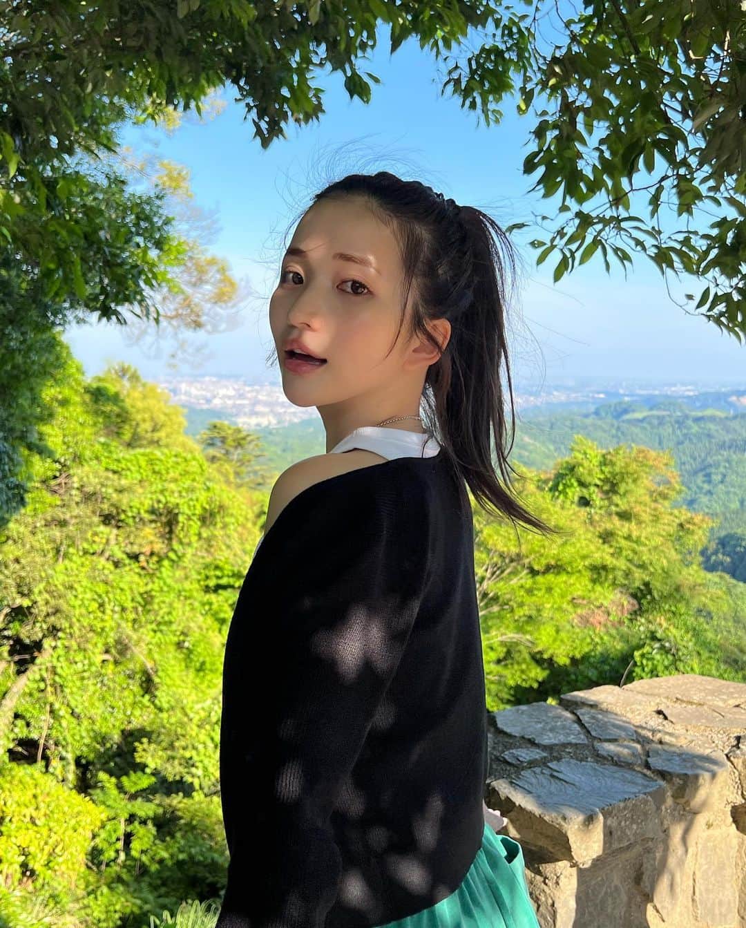 南りほのインスタグラム：「すっぴんでもいいですか⁉️🧸😭🩷🤣 フォルダにあったのupしてみた🌿」
