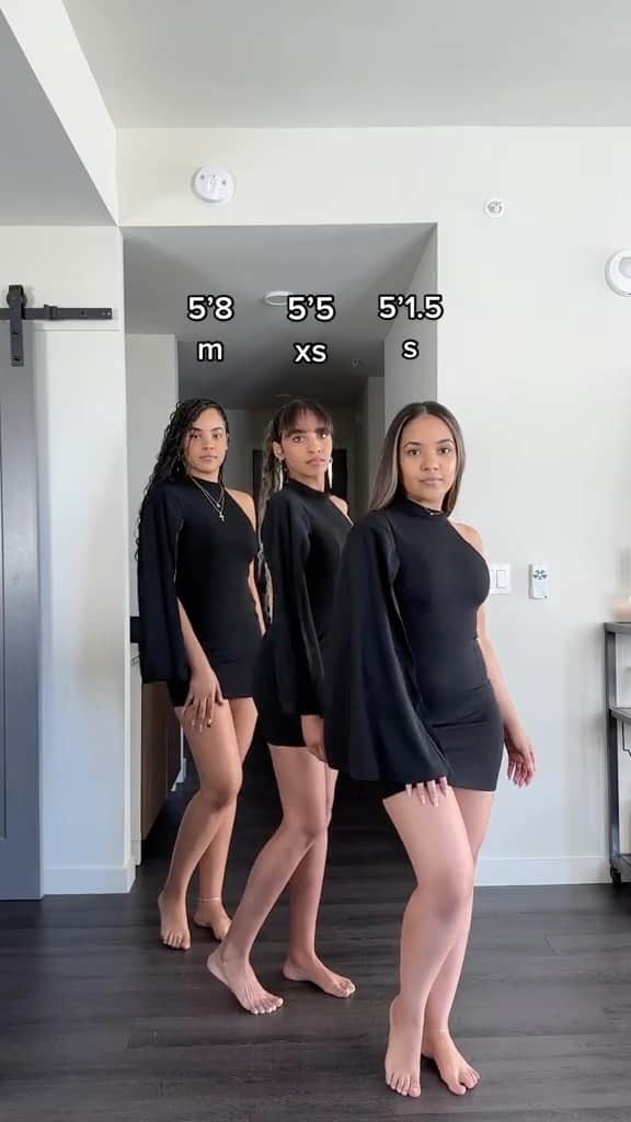 のインスタグラム：「Try-on Haul: Triple Threat Edition 👩👩🦰👩🦱 The @thecarmonas_sisters stay winning 🤩 Let us know if you‘d like to see more IRL size comparison videos! 👇  🔎3558156  #SHEIN #SHEINforAll #SHEINstyle #fashion #chic」
