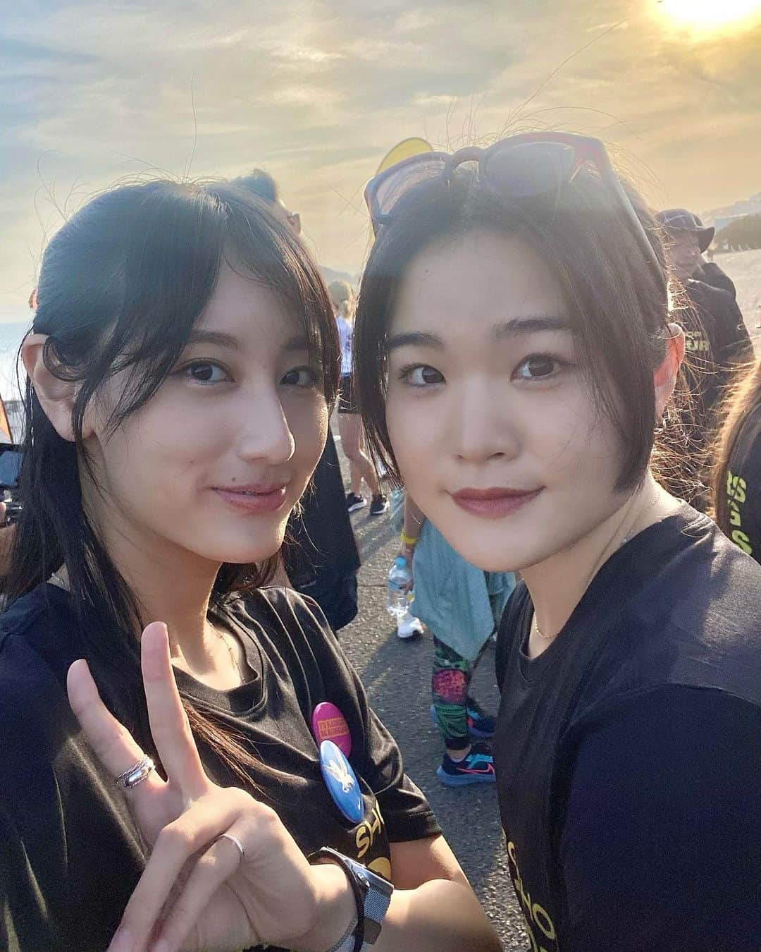 勝俣水稀のインスタグラム：「ㅤㅤㅤㅤㅤㅤㅤㅤㅤㅤㅤㅤㅤ ㅤㅤㅤㅤㅤㅤㅤㅤㅤㅤㅤㅤㅤ ちえ久しぶりやったね〜 いつも靴下かわいい🧦✔️ ㅤㅤㅤㅤㅤㅤㅤㅤㅤㅤㅤㅤㅤ #niketokyo #pegasus40  #lolruncrew」