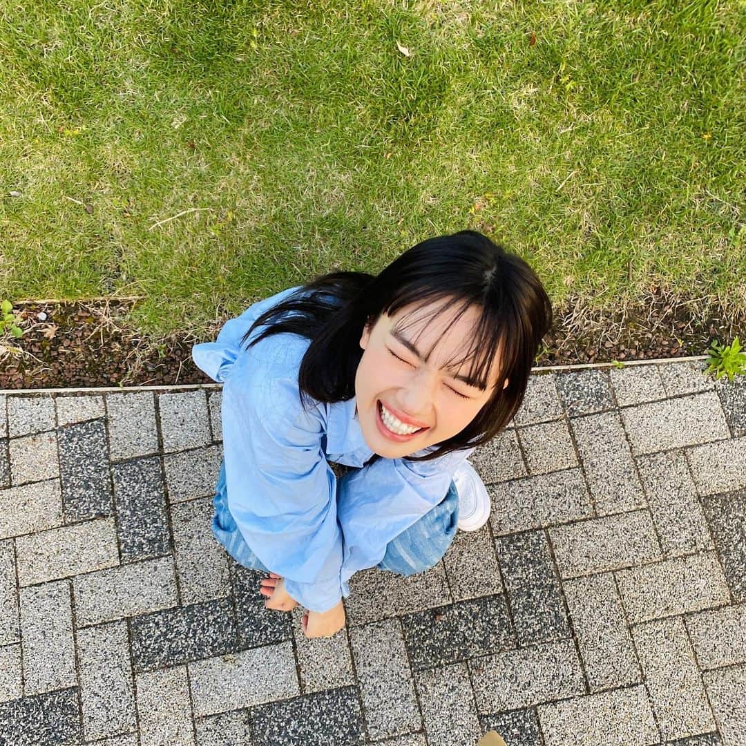 のインスタグラム：「笑ってると良いことしかないよね！！！思わん？ 笑う門には福来るぅぅ！ Laughter is the best medicine✌🏻 #laughteristhebestmedicine」