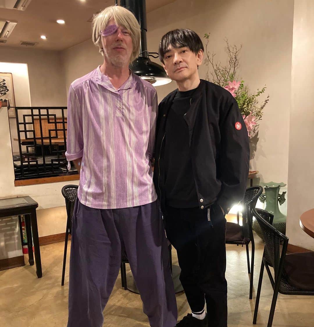小山田圭吾のインスタグラム：「⚡️Appointment With Momus⚡️#momus」