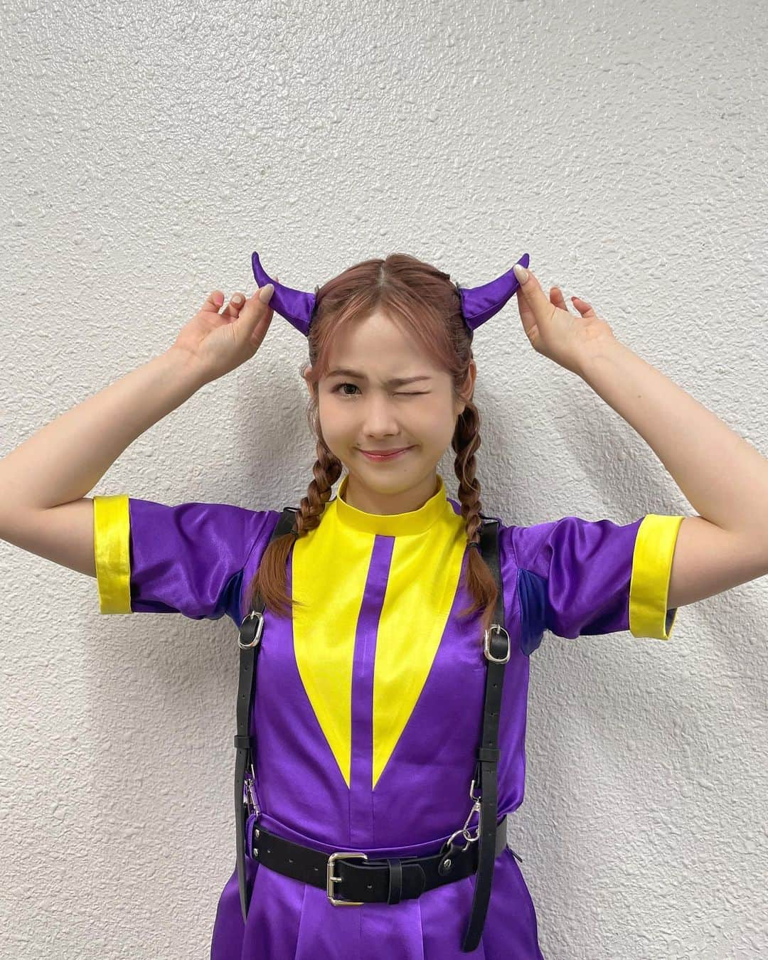 田中咲帆さんのインスタグラム写真 - (田中咲帆Instagram)「.💜😈💛」5月30日 21時58分 - saho_crownpop