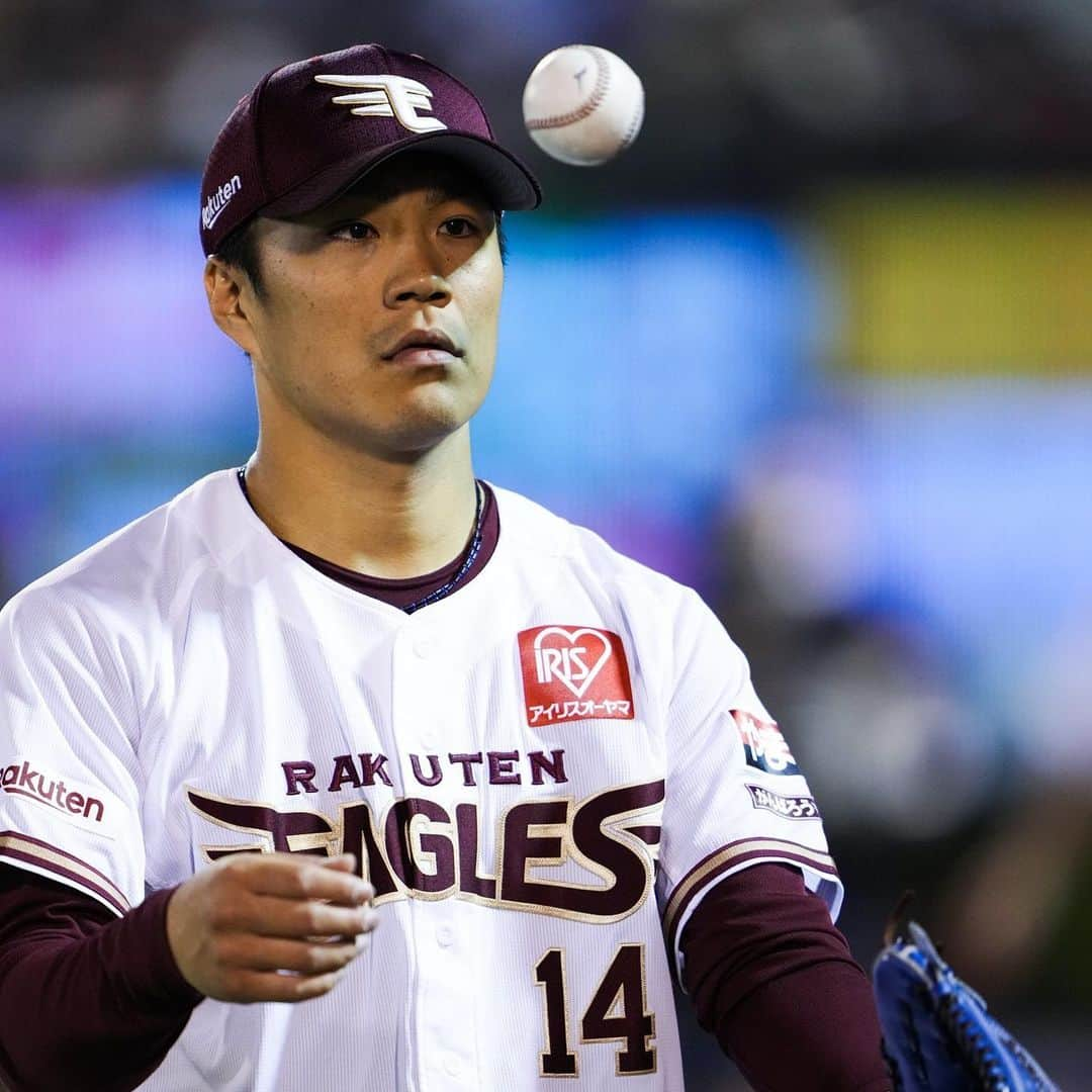 東北楽天ゴールデンイーグルスさんのインスタグラム写真 - (東北楽天ゴールデンイーグルスInstagram)「⚾️  ⚾️E 2-3 DB⚾️ 2回に浅村選手が9号ソロを放って幸先よく先制‼️‼️ しかし4回に2点を失い逆転されてしまうと 最後はあと1点及ばずに交流戦初戦を落とす。 浅村選手は9回にも10号ソロを放つ活躍🔥 投げては先発の則本選手が6回2失点(自責点0)の力投⚾️ 2番手の内選手と3番手の安樂選手が1回無失点👍🏼  #鷲が掴む #rakuteneagles #浅村栄斗 #則本昂大 #太田光 #内星龍 #安樂智大  #炭谷銀仁朗」5月30日 21時57分 - rakuten_eagles