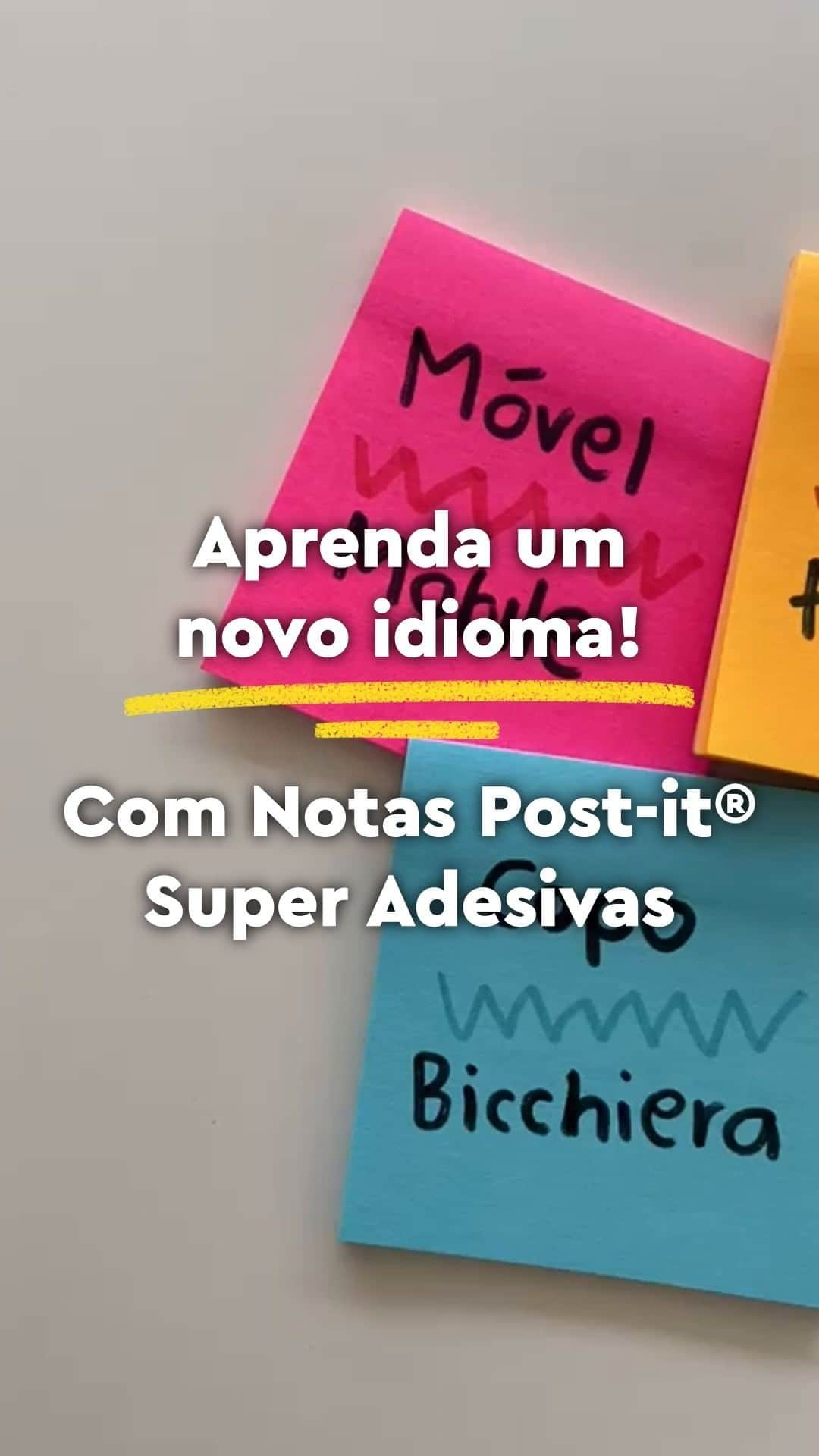 Post-it Brasilのインスタグラム：「Escolha sua coleção Post-it® e #LiberteSuasIdeias com cores que te inspirem a continuar. #ColeçoesDeCores #Criatividade」