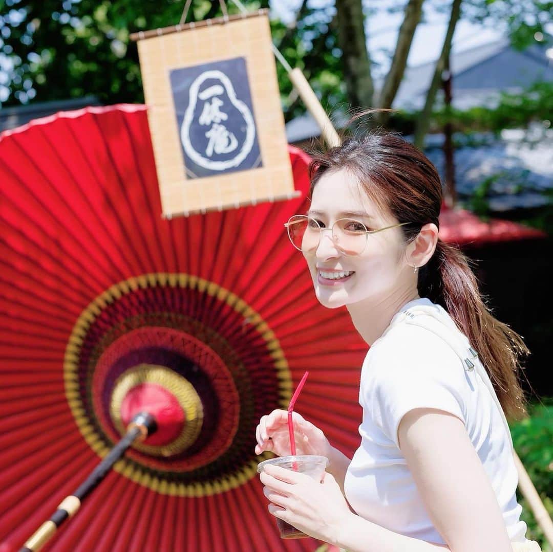有馬綾香のインスタグラム：「京都でスタッフしてた私。」