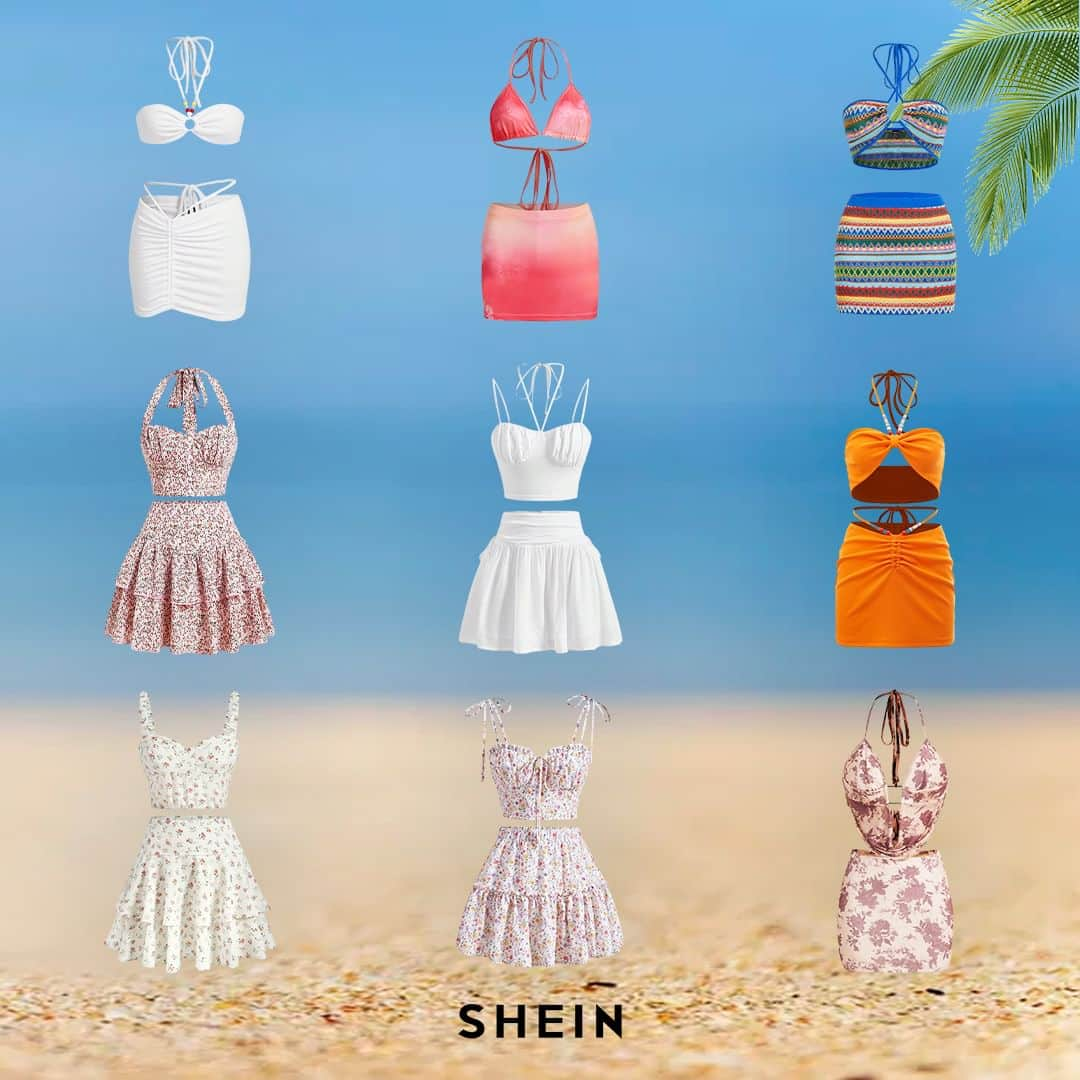 SHEINさんのインスタグラム写真 - (SHEINInstagram)「SHEIN Helps You Slay Your Beach Vacay 😍  🔎15117398 15233419 16612879 12929342 16084673  10399245 13246811 15117388 16542398  🔗:https://shein.shop/8l01g6y  #SHEINbeachvacay」5月31日 0時00分 - sheinofficial