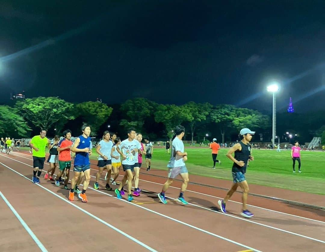 下門美春さんのインスタグラム写真 - (下門美春Instagram)「5/30(火)ザキオガ練ゲスト🏃‍♀️💨 1600m×4本 楽しかったー😃！ たくさんのご参加ありがとうございましたー！☺️✨ しっかりケアして休んでくださいね☺️✨ うるさい煽り女すみません👸 意外と声通る系☺️苦笑  #japan #marathon #runner #running #training #マラソン #マラソン女子 #ランニング #ランニング女子 #トレーニング #はしりますたぐらむ」5月31日 0時18分 - 38shimo