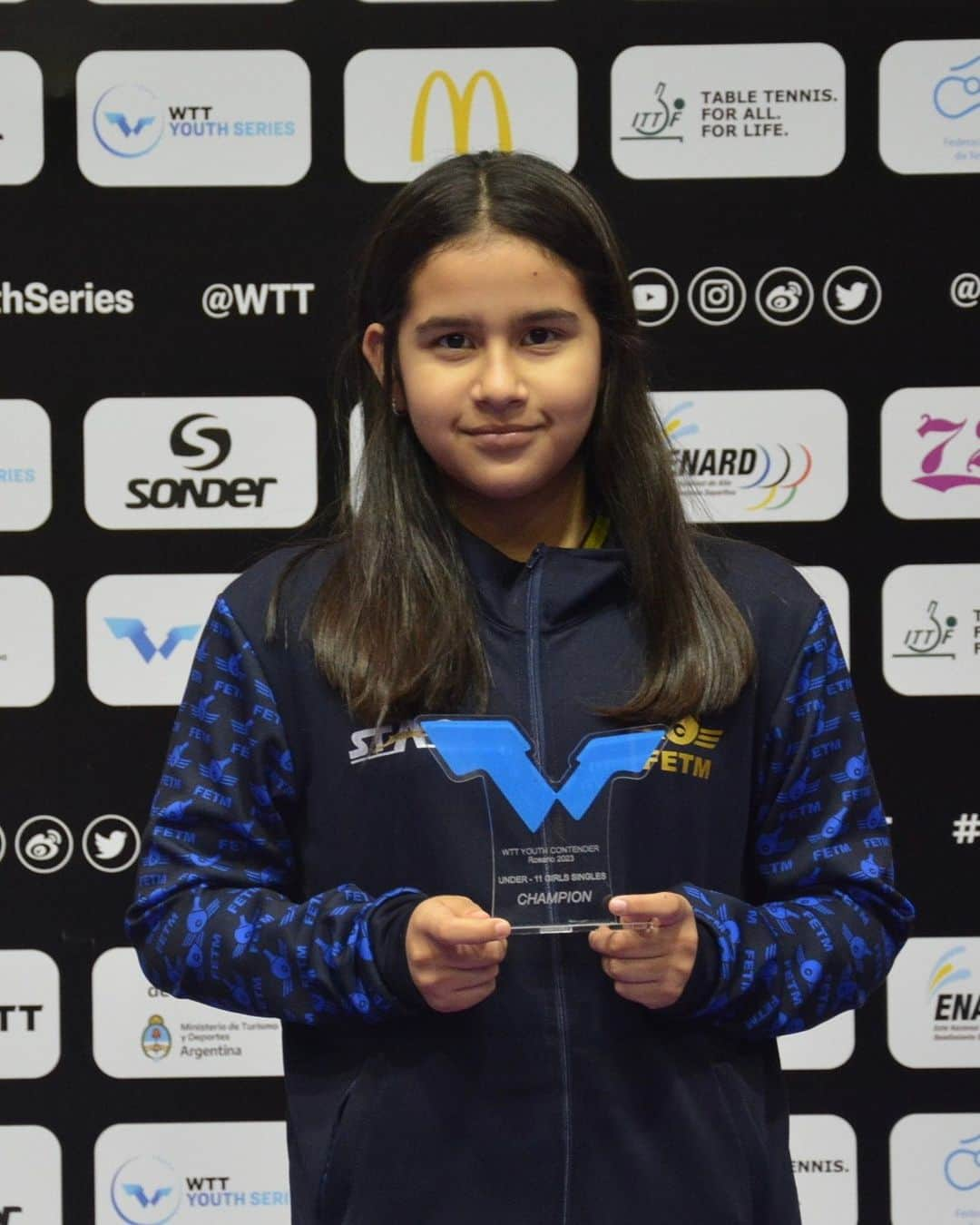 ITTF Worldさんのインスタグラム写真 - (ITTF WorldInstagram)「Presenting your champions from WTT Youth Contender Rosario 2023! 🏆🌟   U11 Girls' Singles 🥇 - Ivanna Medranda U11 Boys' Singles 🥇 - Luca Marcial U13 Girls' Singles 🥇 - Maiara Agnone Sena Alves U13 Boys' Singles 🥇 - Sergio Perez Bohorquez U15 Girls' Singles 🥇 - Lana Namie Kano Ozeki U15 Boys' Singles 🥇 - Vitor Iwamoto  U15 Mixed Doubles 🥇 - Lucas Romanski / Julia Hatakeyama  Read all about it here - 📱 https://bit.ly/3CkDnz7  #WTTYouthSeries #WTTYouths」5月31日 10時00分 - wtt