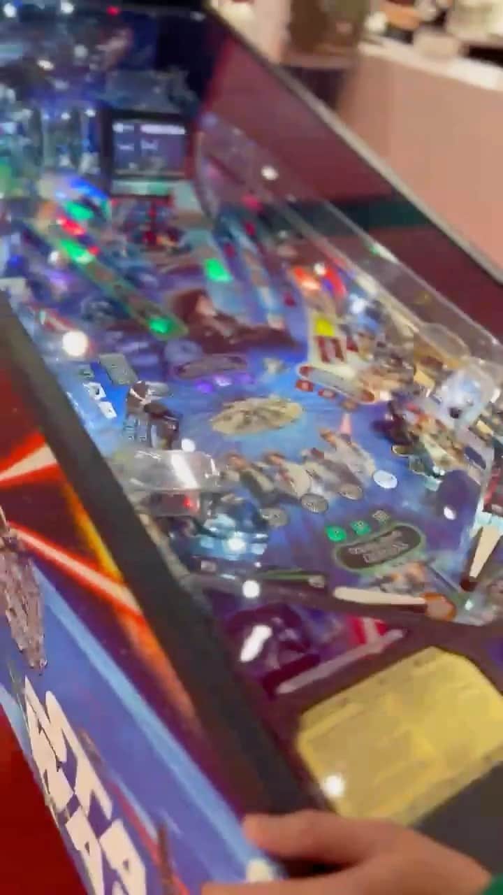 のインスタグラム：「あ、、、、、、、、、、  #pinball #ピンボール #starwars #mocomichihayami」