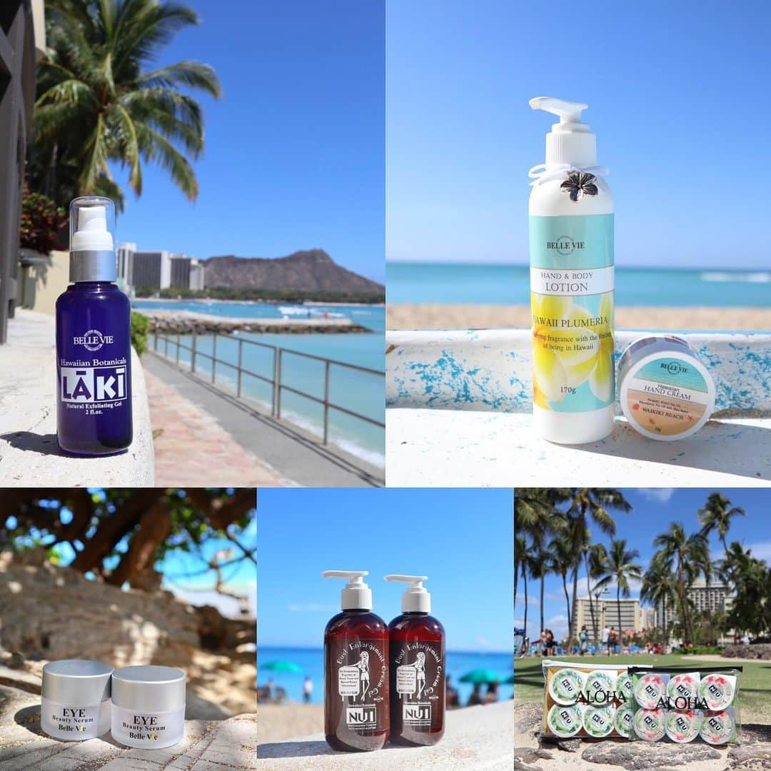 Belle Vie Hawaiiさんのインスタグラム写真 - (Belle Vie HawaiiInstagram)「. ／ ベルヴィーサイトリニューアル 5周年記念セール💝 ＼  ベルヴィーのオンラインショップは、 来月6月でリニューアル5周年を迎えます😊 お客様へ感謝の気持ちを込めて、 本日正午（日本時間）よりベルヴィーオリジナル商品30%オフセールを開催❣️ ※ワイキキ店頭は明日セールスタート  大ベストセラーの痛み緩和ジェルEHAや シミ用美白美容液MUAなどの ハワイアン・ボタニカルスシリーズはもちろん、 ハワイの香りが人気のフレグランスライン、 100%ピュアマルラオイル、目元用美容液など当店のオリジナル商品が全品セール対象です💕 ※定期購入除く  WEBはお買い物の際に下記クーポン使用で割引適用🈹 クーポンコード: BLV5TH  セール期間:  オンライン日本時間5/31正午〜6/3 ※定期購入はセール除外 店頭ハワイ時間5/31〜6/3  とってもお得なこの機会をお見逃しなく🤙  店頭営業時間: 10am-8pm 無休 店頭だけのお買い得商品多数あり😘 詳しくは店頭でお尋ねください  Open Daily 10am-8pm Instagram in English @belleviehawaii.en   #belleviehawaii  #ベルヴィー #ハワイショッピング  #スキンケア  #海外コスメ  #人気商品  #メイドインハワイ  #ハワイの香り」5月31日 11時02分 - belleviehawaii