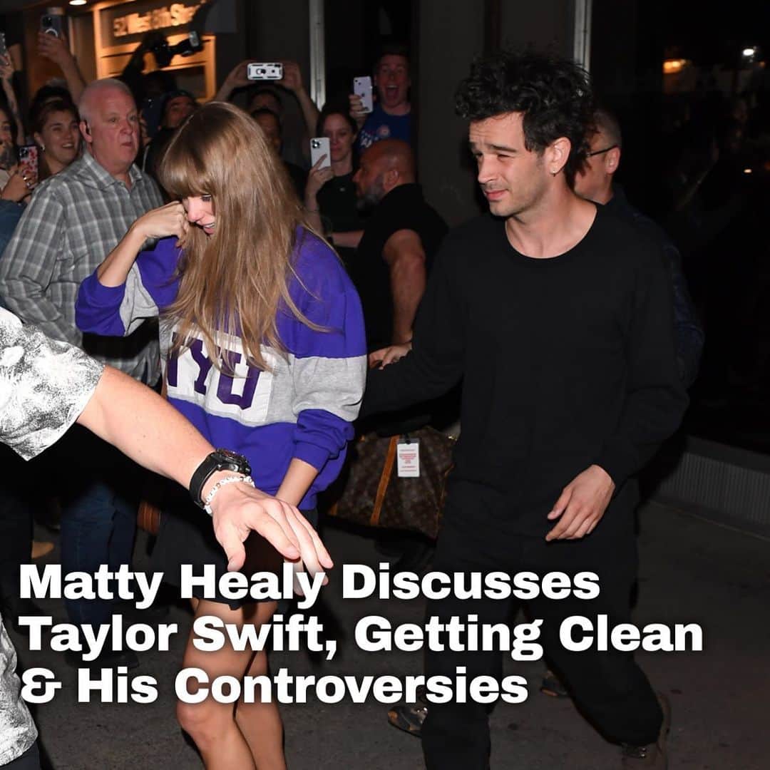 Just Jaredさんのインスタグラム写真 - (Just JaredInstagram)「Matty Healy opened up about a wide range of topics - including Taylor Swift, The 1975, his past heroin use, his famous parents and a controversial podcast appearance - in a revealing new profile. Tap this picture in the LINK IN BIO to find out everything he said. #MattyHealy #TaylorSwift #The1975 Photo: Getty」5月31日 2時36分 - justjared