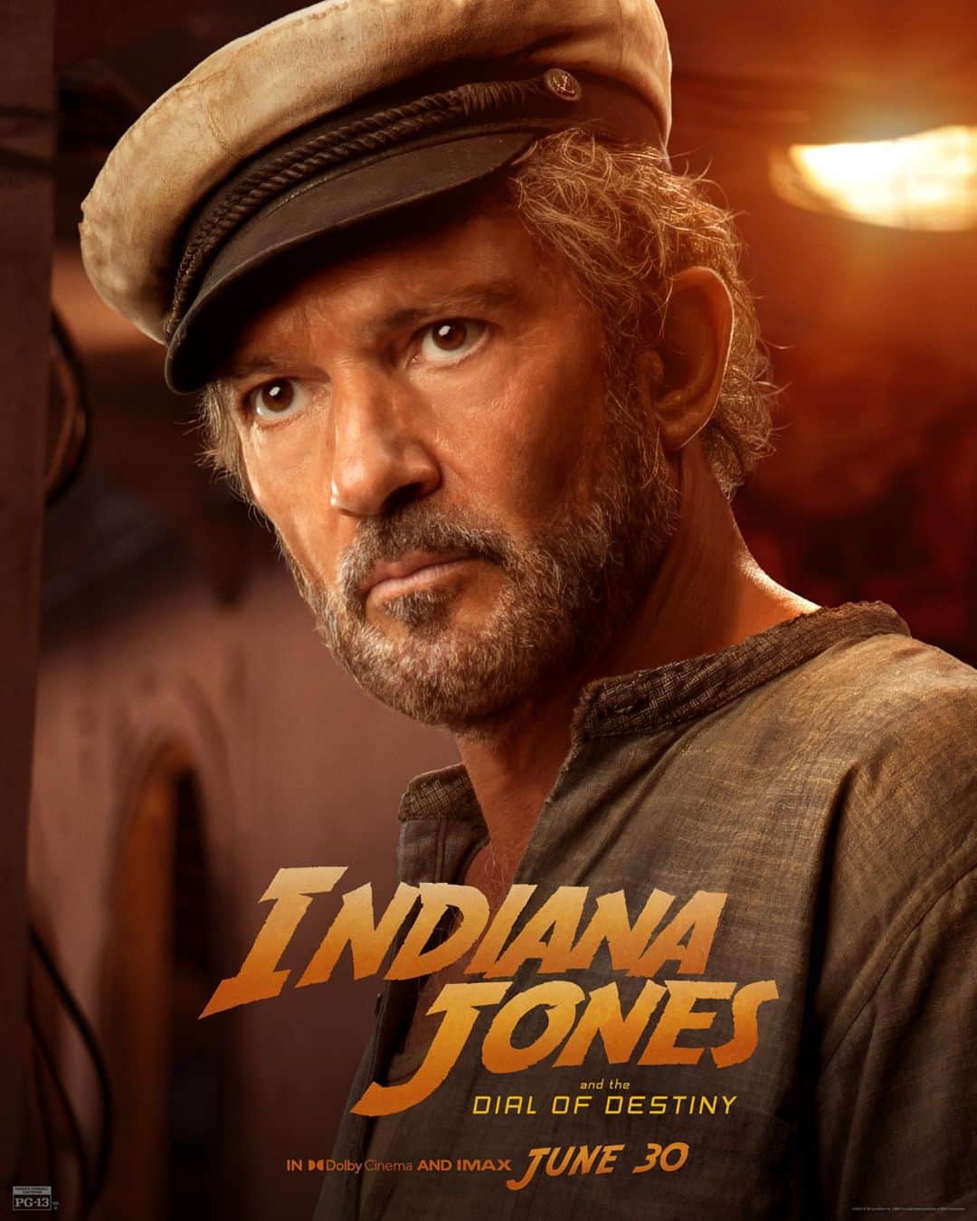 アントニオ・バンデラスさんのインスタグラム写真 - (アントニオ・バンデラスInstagram)「Adventure awaits. Check out the brand-new character posters for Indiana Jones and the Dial of Destiny, only in theaters June 30.   Get tickets now 👉 @indianajones   #indianajones #IndianaJonesAndTheDialOfDestiny」5月31日 4時56分 - antoniobanderas