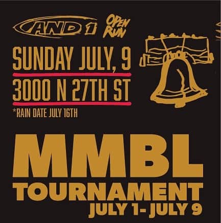 のインスタグラム：「PHILLY!! ALL HOOPERS!! POP OUT TO OUR OPEN RUN STOP IN NORTH PHILLY!! BRING YOUR A GAME YOU WILL NEED IT!!   AND1 BACK!!」