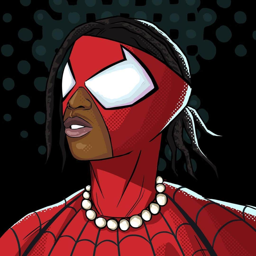 エイサップ・ロッキーのインスタグラム：「FLACKO X @METROBOOMIN 4 SPIDER-MAN: ACROSS THE SPIDER-VERSE SOUNDTRACK IN THEATERS JUNE 2 🕸️」