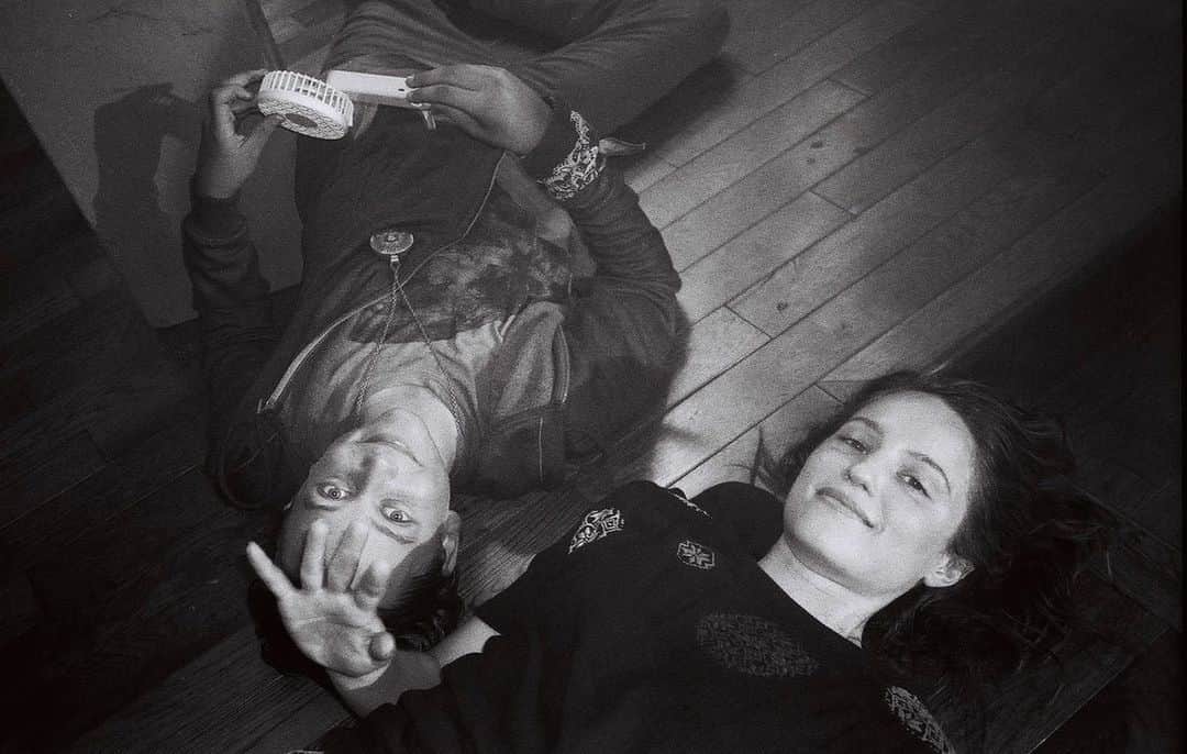 ディアナ・アグロンのインスタグラム：「Love this shot. Resting between scenes, trying not to think about the scorching heat while shooting in The Eiffel Church in Santa Rosalía. This, one of the last days before our company move to Mexico City.   Two months out. 💫」