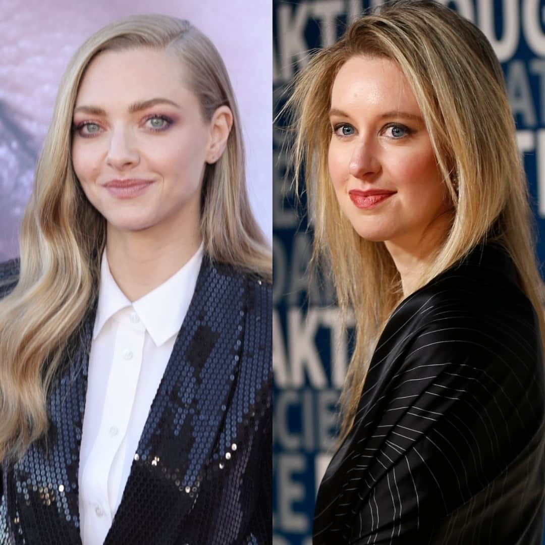 ハリウッド・リポーターのインスタグラム：「#AmandaSeyfried — who play #ElizabethHolmes in an Emmy-winning performance for #TheDropout — responded briefly to the news that the convicted former CEO is reporting to a Texas prison. Seyfried says Holmes' 11-year prison sentence, after the disgraced former tech exec was convicted for overseeing a blood-testing hoax and defrauding investors at her start-up Theranos, is “fair.” Hit the link in bio for more on the star's statement.」