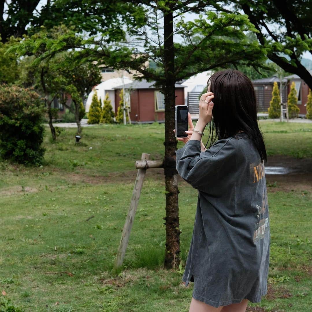 漆山葵さんのインスタグラム写真 - (漆山葵Instagram)「グランピング！来週はBBQ🍖  台風大丈夫なのか。。。！？」5月31日 9時22分 - a3r21n32