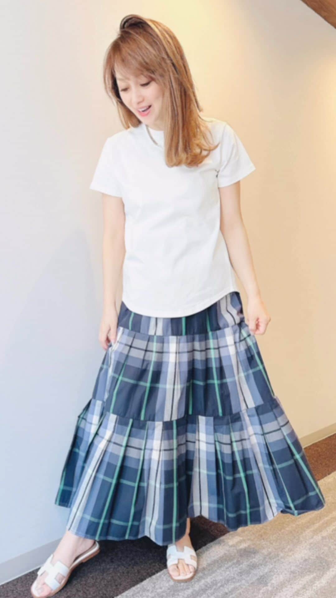 #スカートのインスタグラム