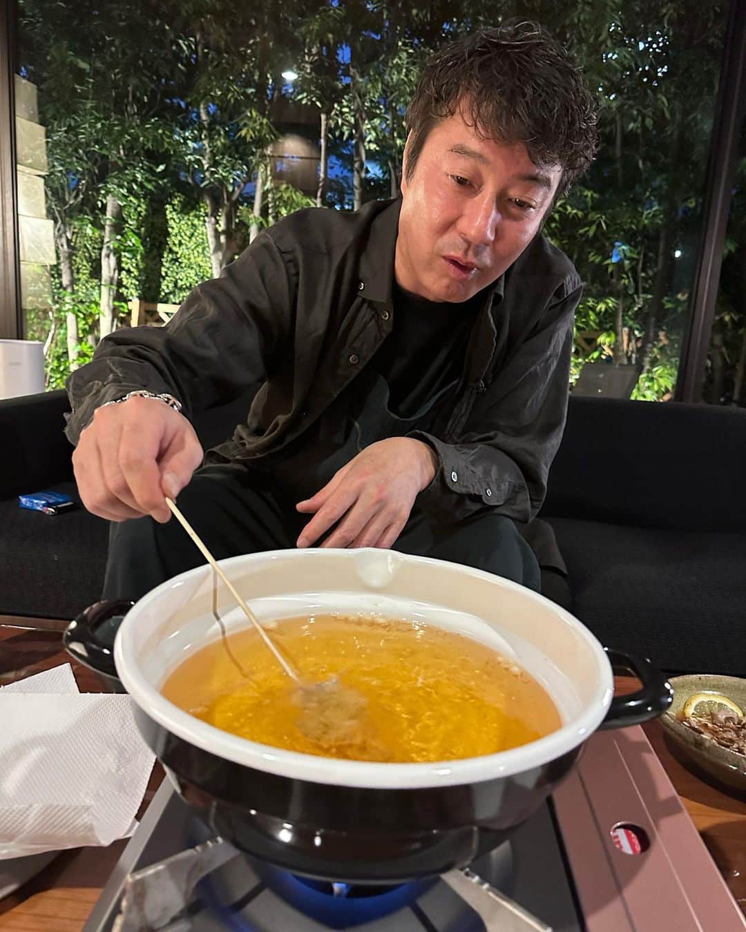 山口一郎のインスタグラム：「串カツ」