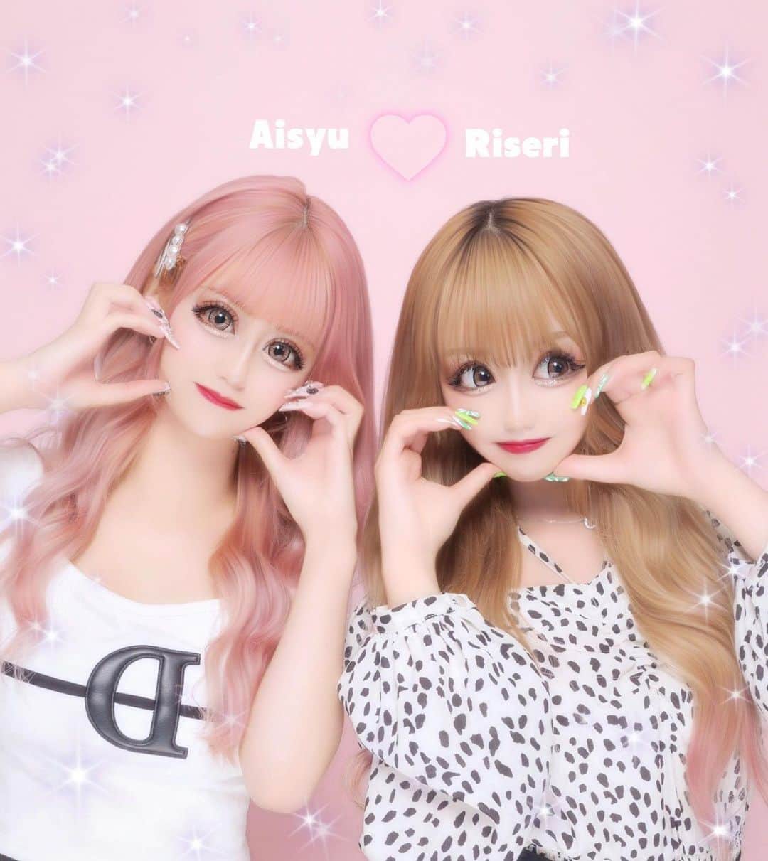 あいめろ姫のインスタグラム：「ぷりくら撮った🐰💕  🎀りせあい🎀」