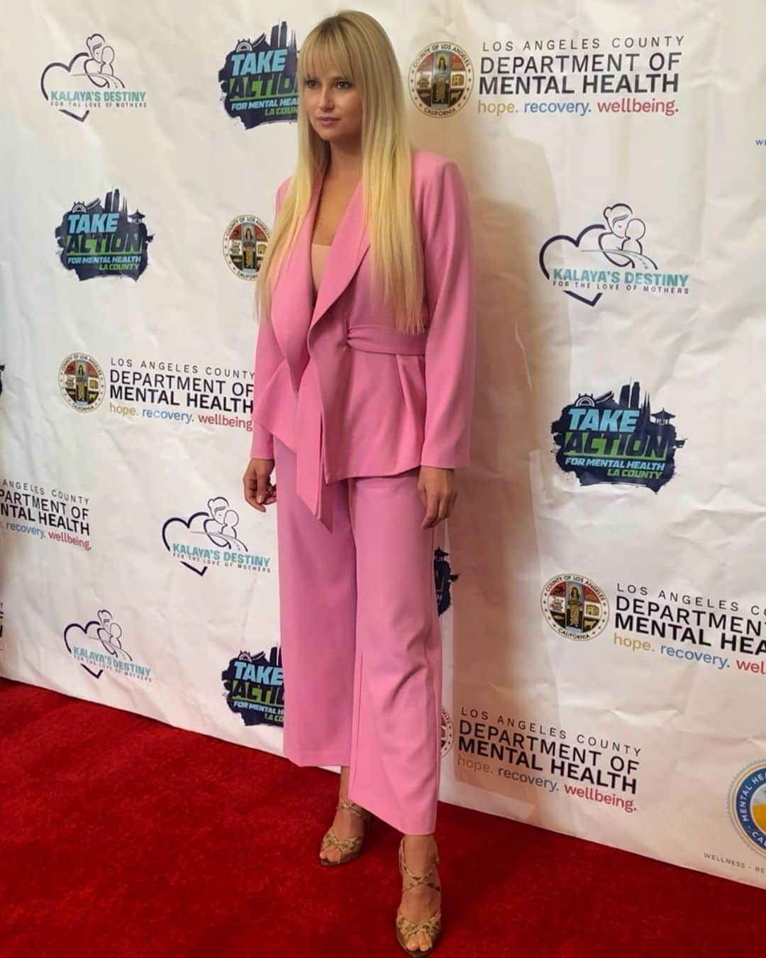 ジェネビーブ・モートンのインスタグラム：「In awareness of Mental health month 2023, “A Mother’s Love” presented by #kaylasdestiny Los Angeles County Department of Mental Health, Take Action for Mental Health LA, and California Mental Health Services Authority.」