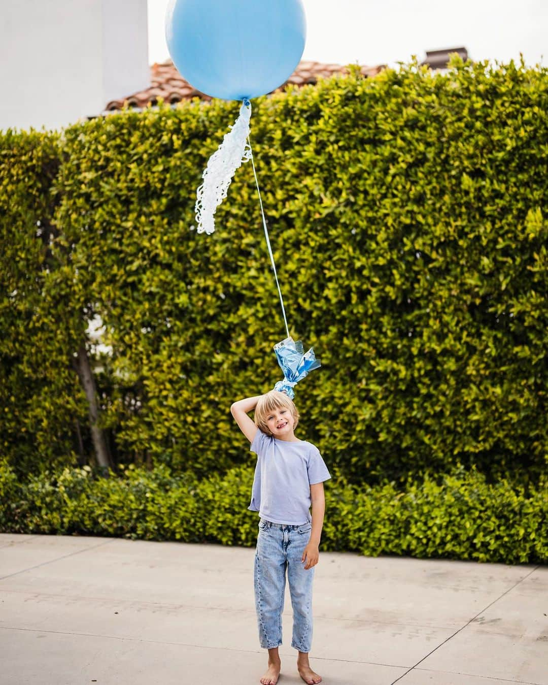 トリ・プラバーのインスタグラム：「Happy 7th Birthday to my sweet boy! The best big brother, the most loving little soul, and the silliest boy I know. We love you so much Phoenix Kalani Fuller 🤍」