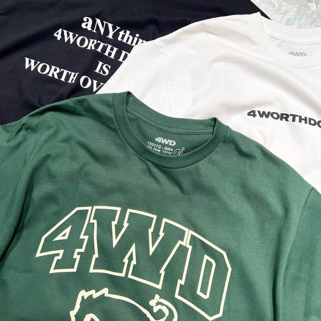 のインスタグラム：「＜4 WORTH DOING＞ BRONCO MASCOT TEE ¥8,800 x2 TEE ¥8,800 ANITHING 4 TEE ¥8,800  #H_beautyandyouth #エイチビューティアンドユース @h_beautyandyouth  #BEAUTYANDYOUTH #ビューティアンドユース #Unitedarrows #ユナイテッドアローズ #4worthdoing」