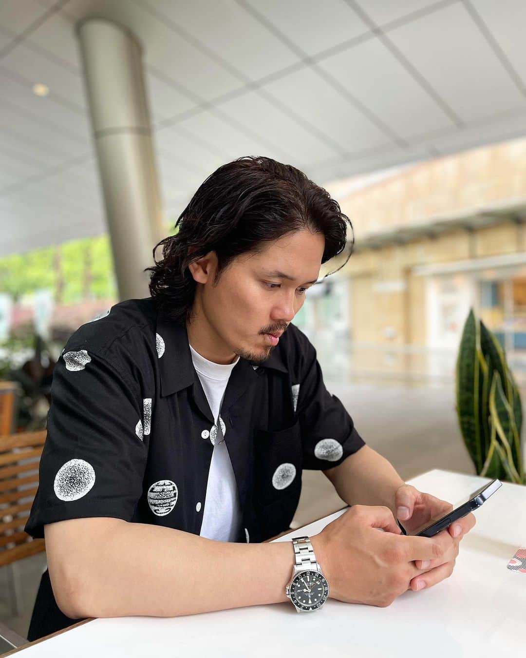 宮城大樹さんのインスタグラム写真 - (宮城大樹Instagram)「開襟シャツが大好きです。」5月31日 20時39分 - dykinman