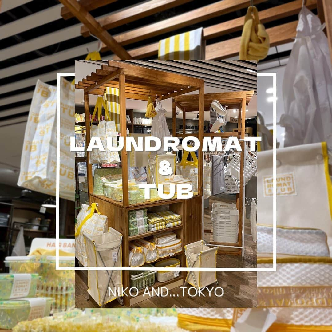 ニコアンドさんのインスタグラム写真 - (ニコアンドInstagram)「✨NEW✨ 🧼LAUNDROMAT&TUB🛁  ニコアンドオリジナルの人気シリーズ『LAUNDROMAT&TUB』から新カラーが登場！👏  今回はなんと...イエロー🟡です！  ブルーはクールな印象でしたが、今回は温かみのある可愛らしい印象ですね☺️  人気のマーブルケースやタオル、ランドリーボックスなどはもちろん、新しくダストボックスやランドリーボックスSも登場したので、ぜひ店頭でチェックしてみて下さい！  ご不明点がございましたら、 DMにてお気軽にお問い合わせくださいませ！  ご来店お待ちしております！  #ニコトーキョーzakka  @nikoandtokyo  ーーーーーーーーーーーーーーーー 　　 　　OPEN 11:00 CLOSE 21:00  ーーーーーーーーーーーーーーーー  #nikoand #nikoandtokyo #ニコアンド #ニコアンドトーキョー #生活雑貨 #おすすめ雑貨 #お部屋作り #水回り #new #ひとり暮らし #ファミリー #新作 #ランドリー収納 #バス用品 #おすすめランドリーバスケット #洗濯機周り #洗濯 #お風呂 #お風呂収納 #東京雑貨屋 #raundromattub #tokyo #japan #harajuku #shibuya #인테리어디자인 #홈인테리어 #아파트인테리어 #집인테리어」6月2日 17時50分 - nikoandtokyo