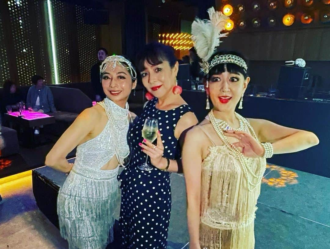 akikoのインスタグラム：「Last night’s celebration   Happy Birthday長崎さん🥂古希おめでとう㊗️若い！」