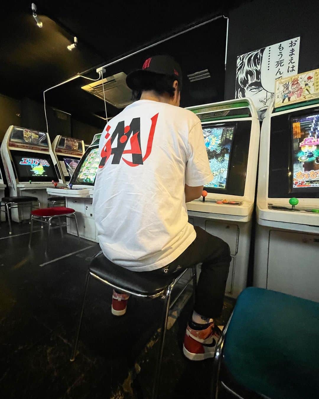 Juniorのインスタグラム：「西成でゲーム🕹」