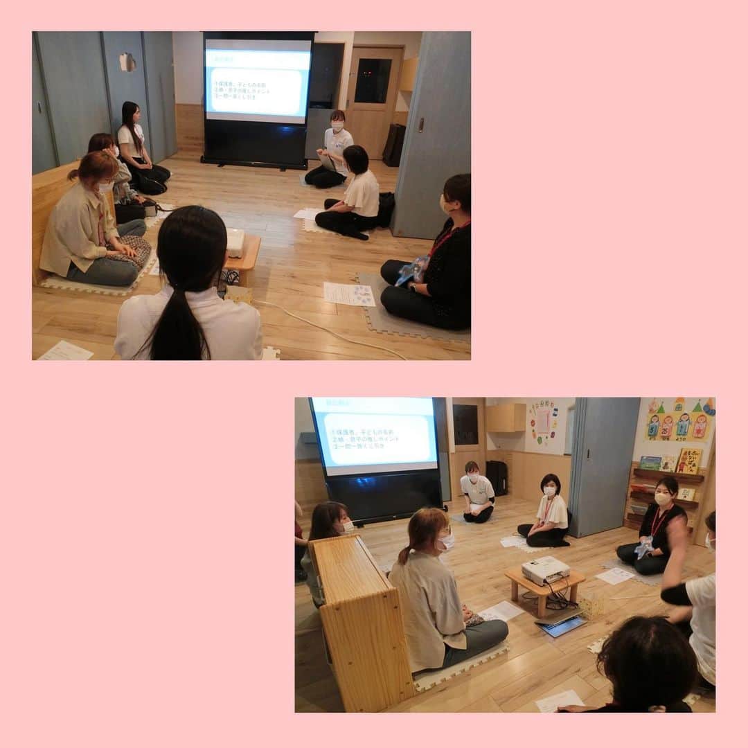 みゆきっこつばめ保育園・そら保育園のインスタグラム：「『りす組クラス懇談会』 ． （そら・りす） ５月25日（木）  先日は、お忙しい中クラス懇談会にご参加頂きありがとうございました😊  まずは、親睦を深める為に皆で自己紹介タイム🙌 お名前、娘・息子の推しポイントをお話し、最後にクジを引いて一問一答をしました❗️『やってみたい仕事は？』『苦手な家事は？』『子どもの頃から変わらないところは？』など一人ひとり違う内容で、お母さんたちの意外な一面を知ることが出来ました🌟  次に、１日の流れやクラスの目標をお伝えした後、 りす組さんの大好きな遊びをまとめた動画をご覧いただきました🌸 また、お母さんたちにも一緒に手遊びをしてもらいながら保育園生活を知って頂けたように思います🌈  最後に、事前に記入して頂いたアンケートをもとに 子育ての悩みや困っていることなどを皆さんでお話しさせて頂きました👀 『イヤイヤ期で服選びが大変で…』『好き嫌いがあって…』 『お家でどういう遊びをしているのか気になる…』等、様々なことを共有しました。情報交換をする良い機会になったかなと思います☀️ 今後も困った事がありましたら、いつでも相談してくださいね✨  短い時間でしたが、保護者の皆様と楽しい時間を過ごす事が出来て良かったです❗️これからも、子どもたちの成長を一緒に見守っていきたいと思っています😊 今後ともよろしくお願いします✨」