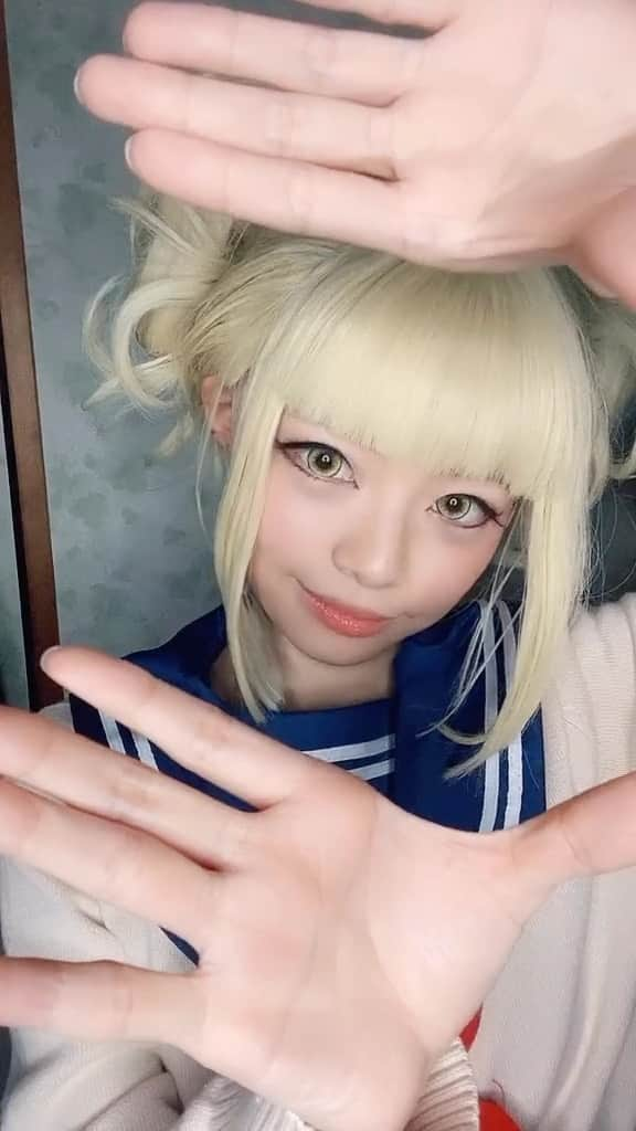 熊手萌のインスタグラム：「トガちゃんLove💕  #コスプレ  #トガヒミココスプレ  #僕のヒーローアカデミアコスプレ  #ヒロアカコスプレ  #僕のヒーローアカデミア #ヒロアカ #トガヒミコ」