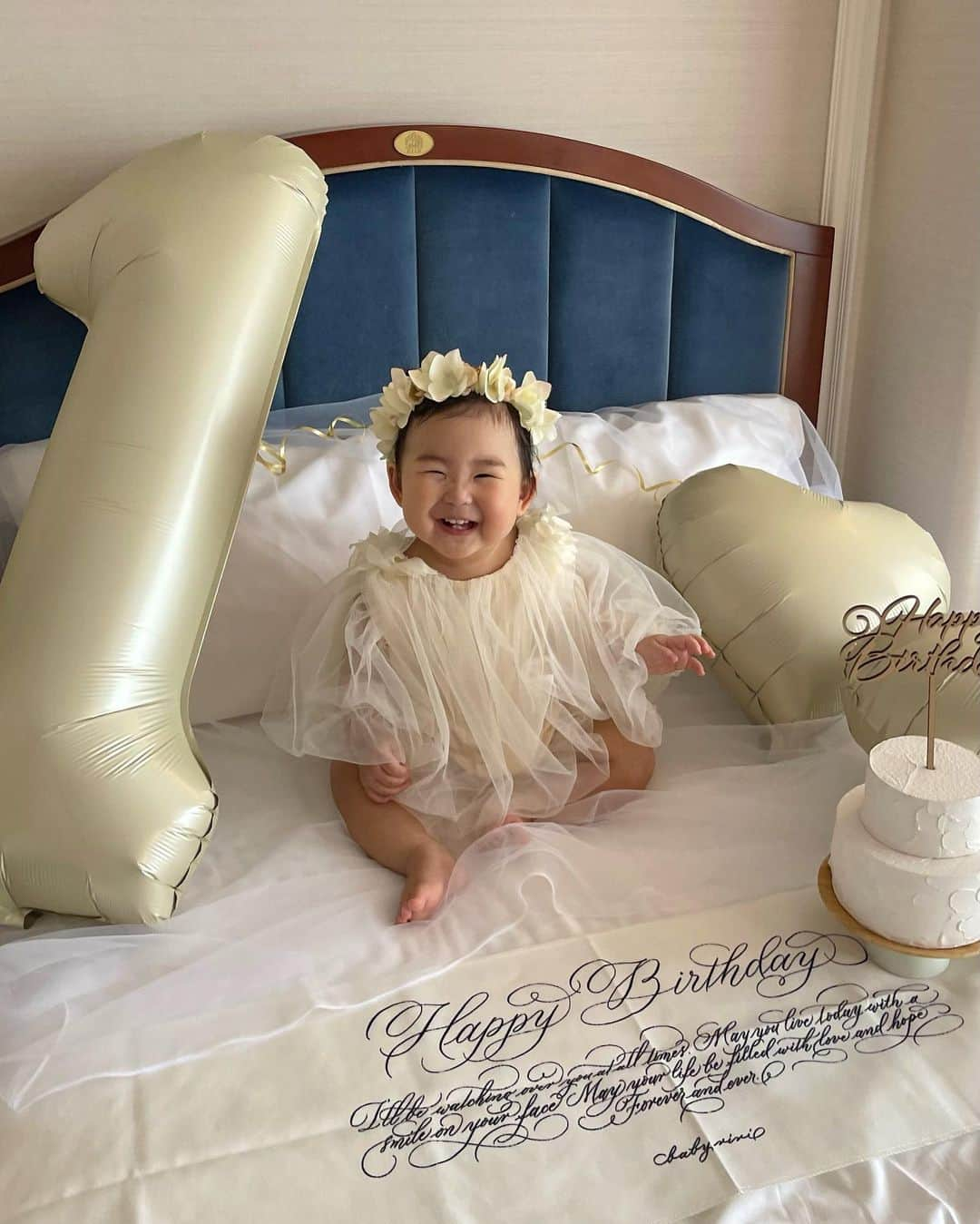 中谷愛さんのインスタグラム写真 - (中谷愛Instagram)「Happy 1st birthday 🎂..❤︎  5/31  今日で1歳を迎えました🥂 あの日から1年たったなんてあっとゆうますぎて..😵‍💫  これからもずっとずっとよろしくね🫶🏻  #fistbirthday」5月31日 20時51分 - aixox3