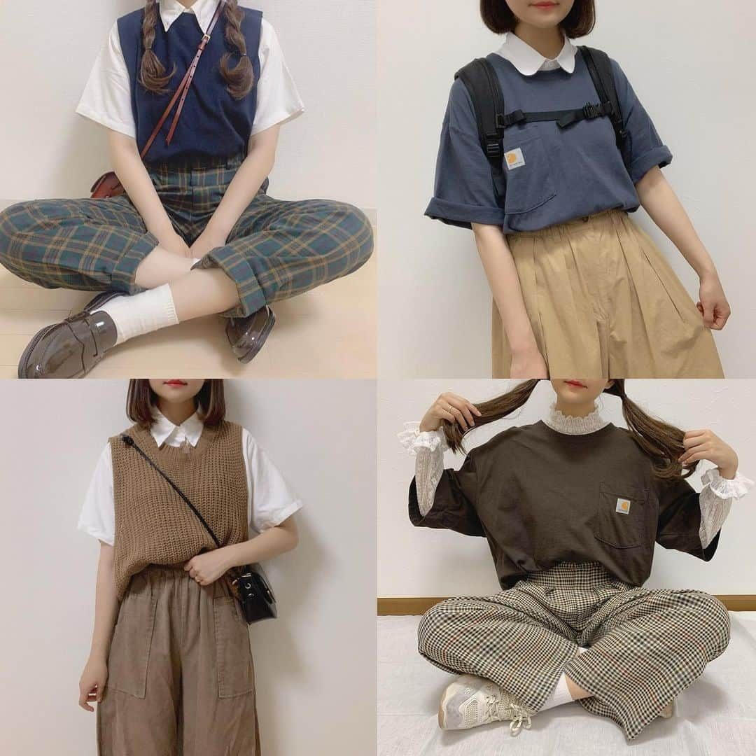 みさねしふくさんのインスタグラム写真 - (みさねしふくInstagram)「着回し力抜群の夏服がお得に手に入る @cham.official_ の期間限定SALEは今日まで！⚠️ㅤ まだ見てない人はオンラインストア見てみてね💨💨ㅤ ㅤ 困った時に見る脚を出さないコーデ👖ㅤ 参考になったら保存すると後から見やすいよ🫢ㅤ ㅤ 結構リクエストも多かったからいろんな人に見てもらえると嬉しいな🐨ㅤ ㅤ ㅤ ㅤ  #tシャツ #tシャツコーデ #コーデ #服 #着画 #古着コーデ #古着女子 #古着mix #フルジョ #カジュアルコーデ #おしゃれ #夏コーデ #夏服コーデ #夏服 #韓国ファッション #ゆるコーデ #オーバーサイズ #着回し #着回しコーデ #きょコ #今日のコーデ #ファッション #gu #guコーデ #guコーデ部 #ジーユー #ファッションコーデ #ボーイッシュコーデ」5月31日 21時16分 - misaneshifuku