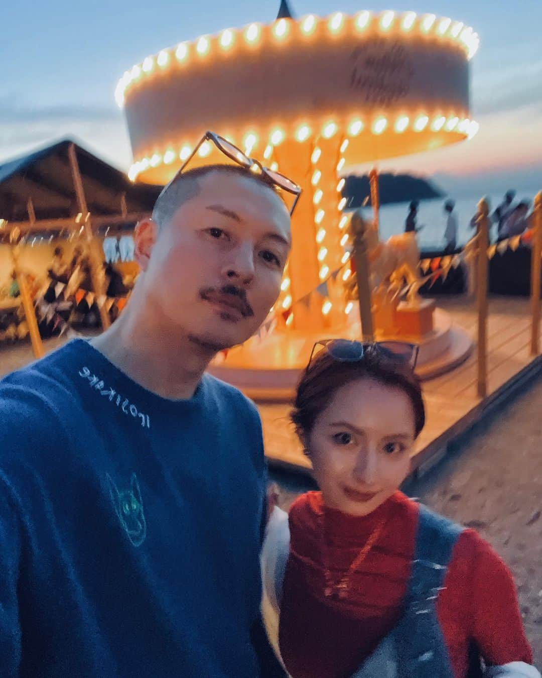 Julia Castroさんのインスタグラム写真 - (Julia CastroInstagram)「Zushi beach film festival🎠  今年も大好きなところへ行ってきました💙 . #zushibeachfilmfestival  #zushibeach #zushi #cinemacaravan  #spring #memories  #逗子映画祭 #逗子海岸 #逗子」5月31日 21時38分 - julia.c.0209