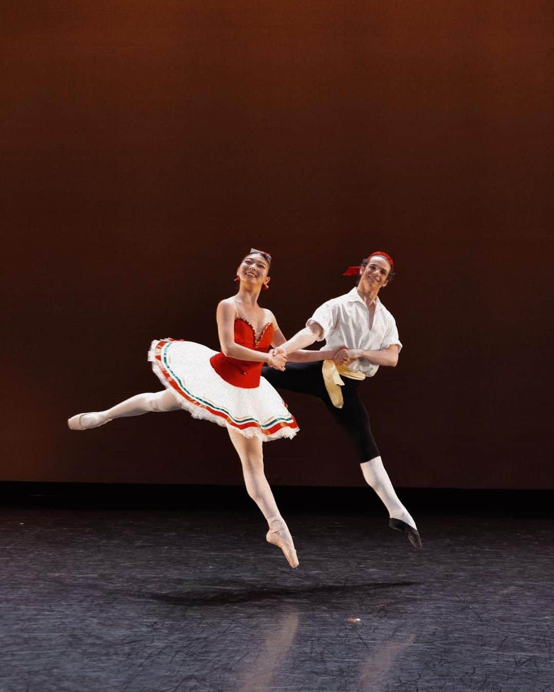 池田怜良のインスタグラム：「My partner in crime 💋  Photos & videos by Rachel Malehorn  Choreography by George Balanchine  © The George Balanchine Trust」