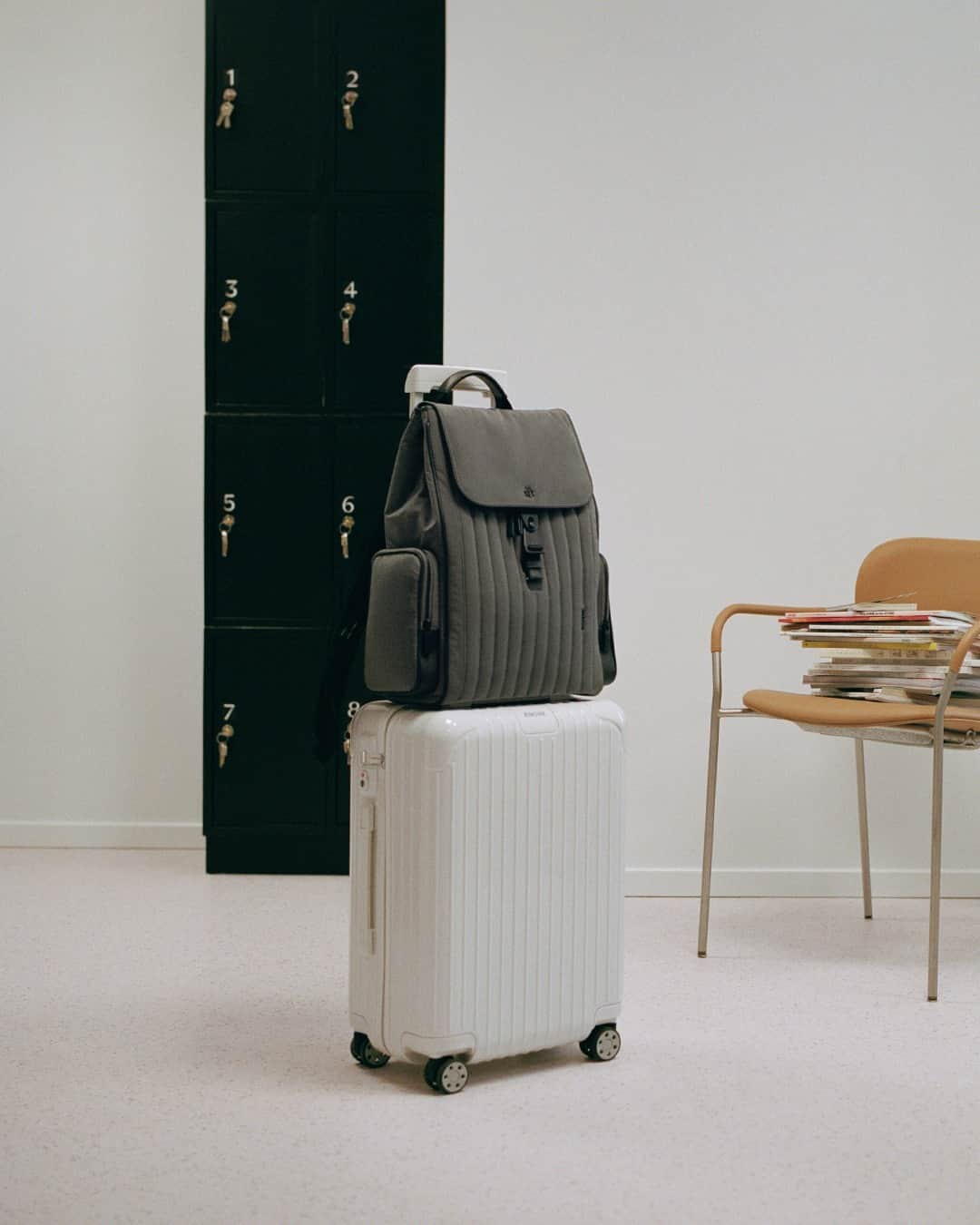 リモワさんのインスタグラム写真 - (リモワInstagram)「Elevate your travels with the RIMOWA Essential Cabin in White and the RIMOWA Never Still Nylon Flap Backpack Large in Slate.  #RIMOWA #RIMOWAessential #RIMOWAneverstill」5月31日 22時00分 - rimowa