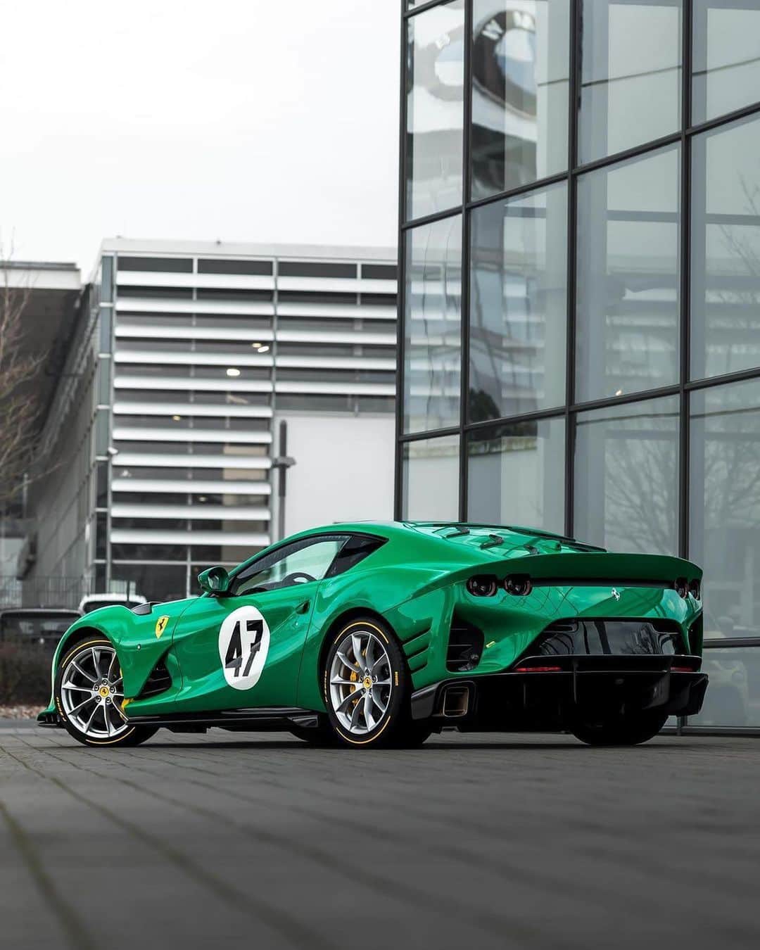 CarsWithoutLimitsのインスタグラム：「BP Green 812 Competizione 📸 @marcphotography   #carswithoutlimits #ferrari #812competizione #ferrari812 #ferrari812competizione #v12」