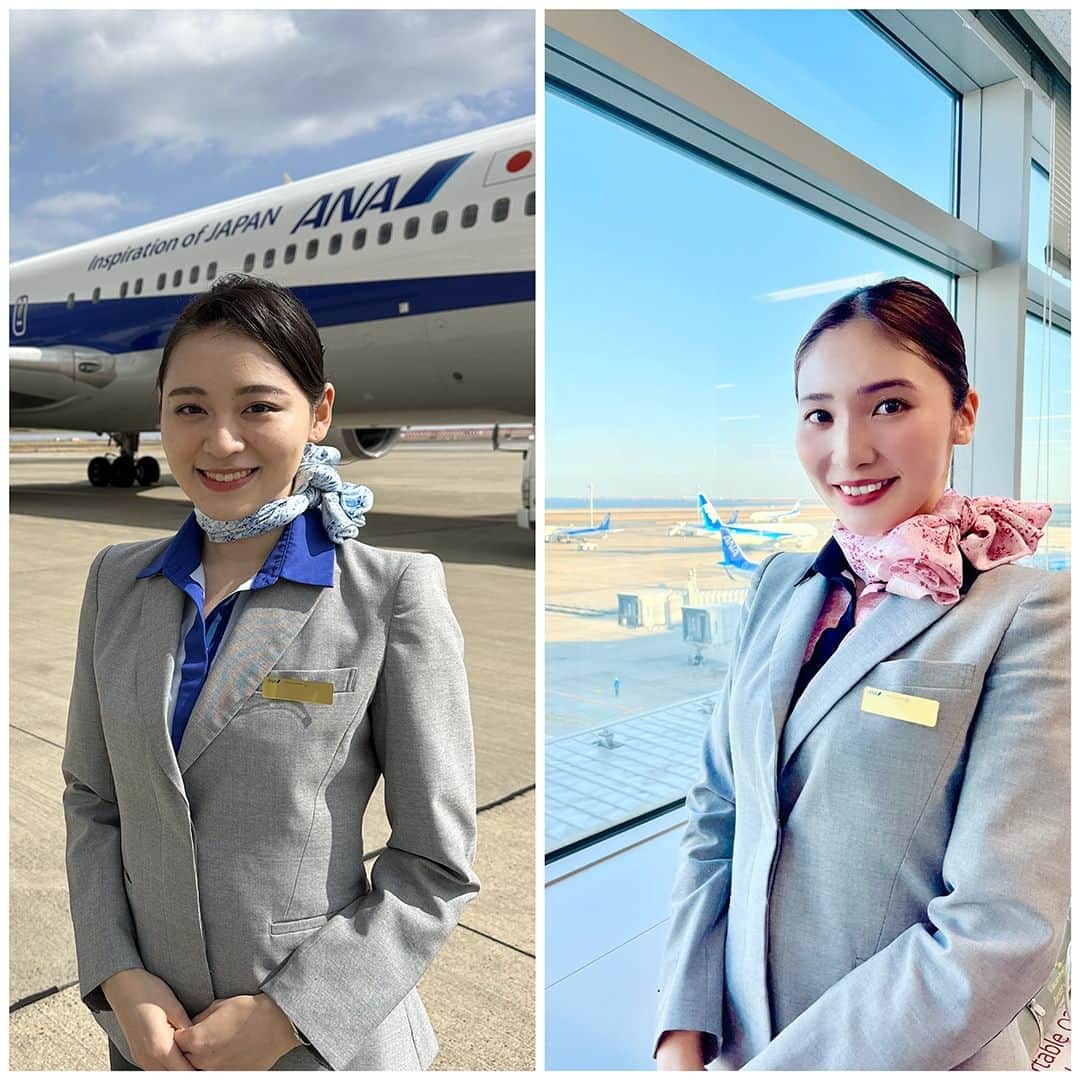 All Nippon Airwaysのインスタグラム：「Today we are celebrating our lovely cabin attendants! Thank you for your continuous dedication to make our customers’ journey as memorable as it can be. We are so proud of you all!  Happy International Flight Attendant Day! #cabinattendant #internationalflightattendantday」