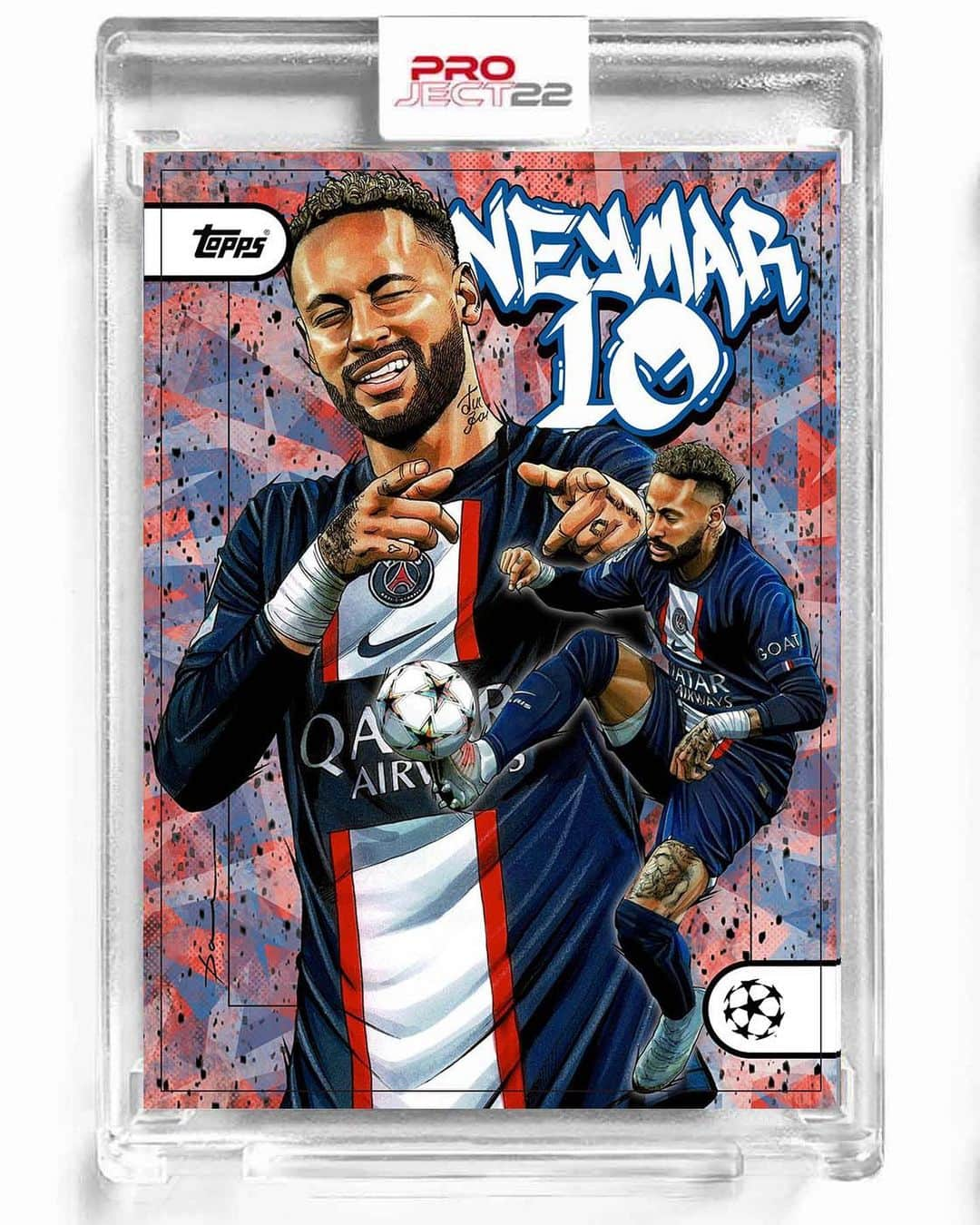 田村大さんのインスタグラム写真 - (田村大Instagram)「A collaboration between Topps (America's largest trading card company), Champions League, and DT.  I was the only Asian artist selected.  A total of 16,098 cards of 10 different types.  Thank you to all my fans around the world! ・ #topps #championsleague」5月31日 22時32分 - dai.tamura