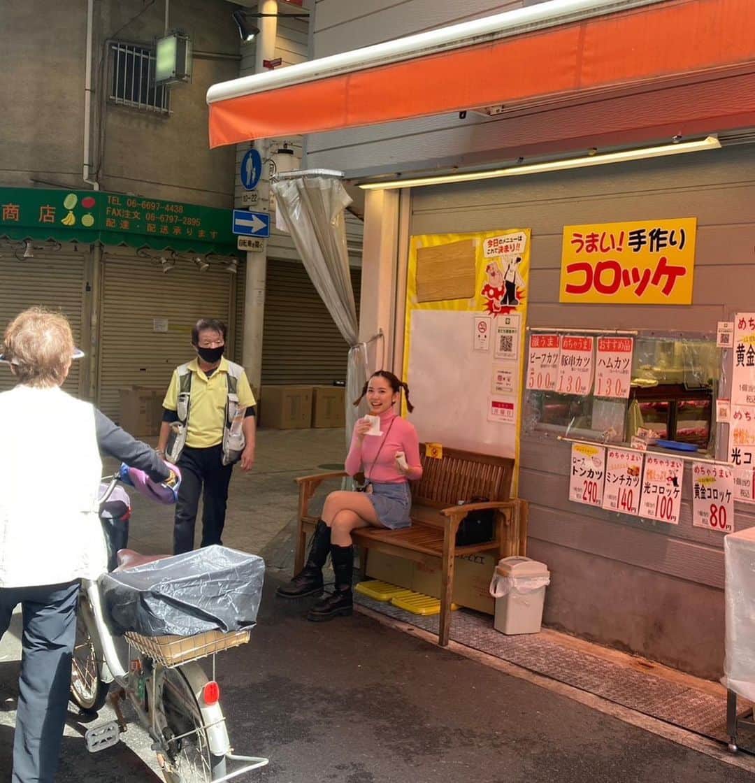 SAKATAMARINさんのインスタグラム写真 - (SAKATAMARINInstagram)「マリンちゃんと行く‼️ ビバ❤️商店街　の巻」5月31日 22時39分 - marin__neo80s