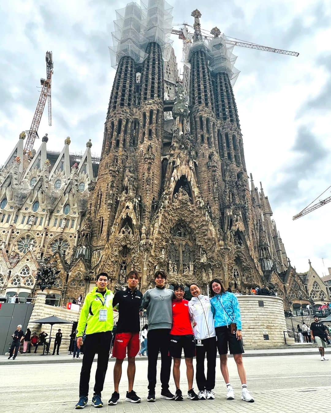 青木玲緒樹のインスタグラム：「𝚂𝚊𝚐𝚛𝚊𝚍𝚊 𝙵𝚊𝚖𝚒𝚕𝚒𝚊🏰  #sagradafamilia #サグラダファミリア」